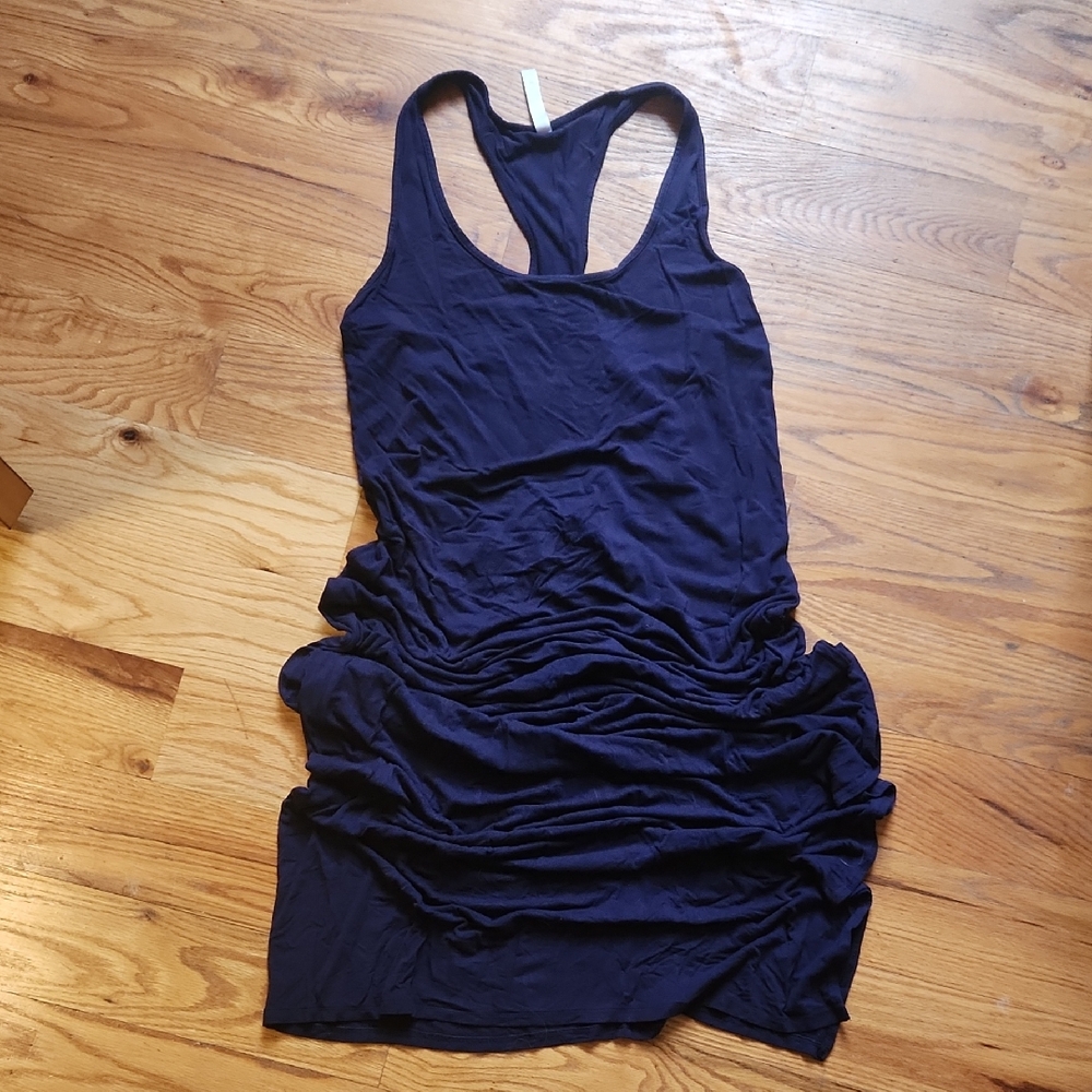 Fabletics Navy Blue Racer Back Maxi Dress